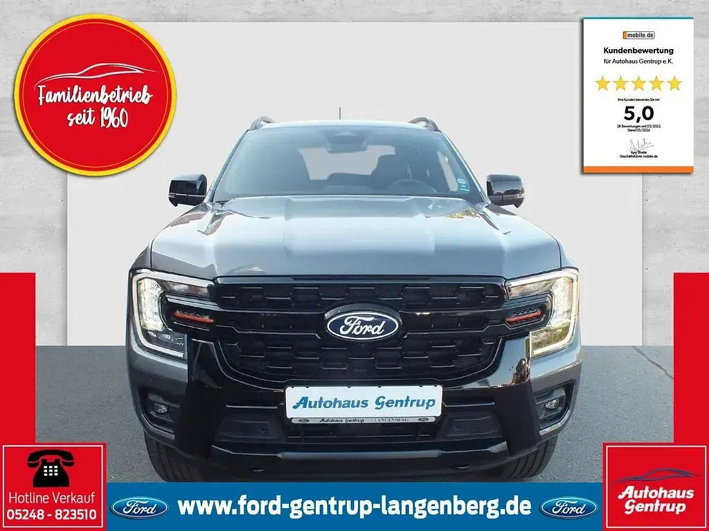 Neu Ford Ranger Wildtrack 241 PS (177 kW) 2025 Grau Pickup
