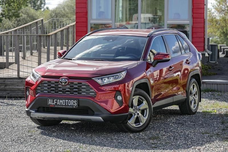 Rot Gebraucht 2019 Toyota RAV4 Luxury SUV | 22.990 € (Fairer Preis) - Bild 1/4