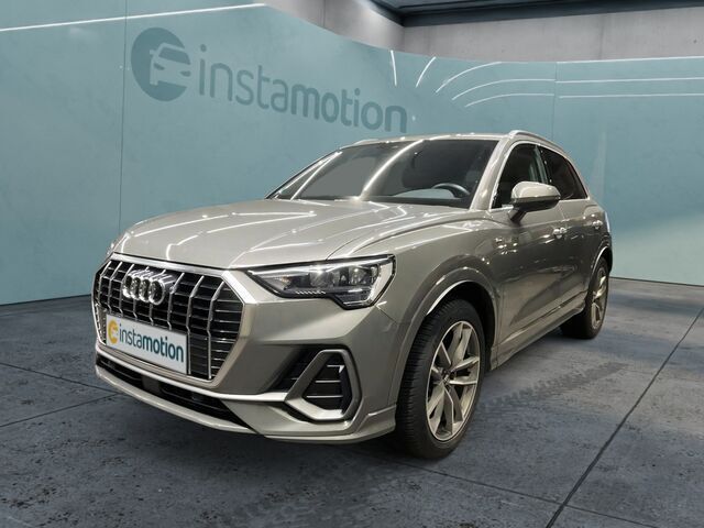 Grau Gebraucht 2019 Audi Q3 S-Line SUV | 29.300 € (Teuer) - Bild 1/2