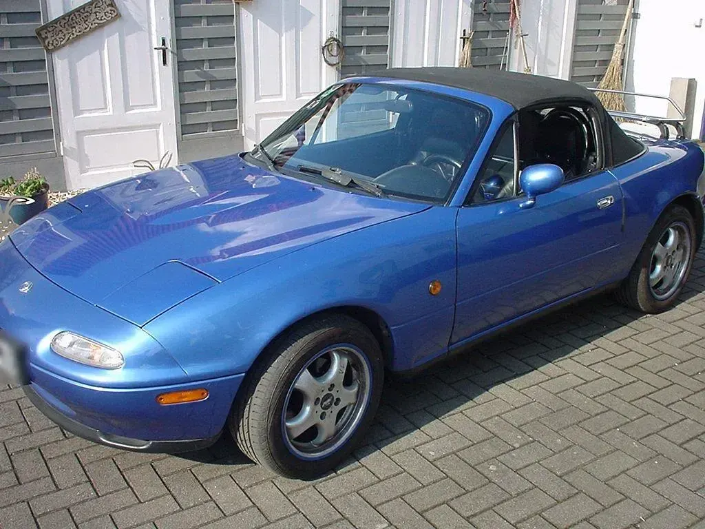 Usata Mazda MX5 131 CV (96 kW) 1994 Blu Cabrio