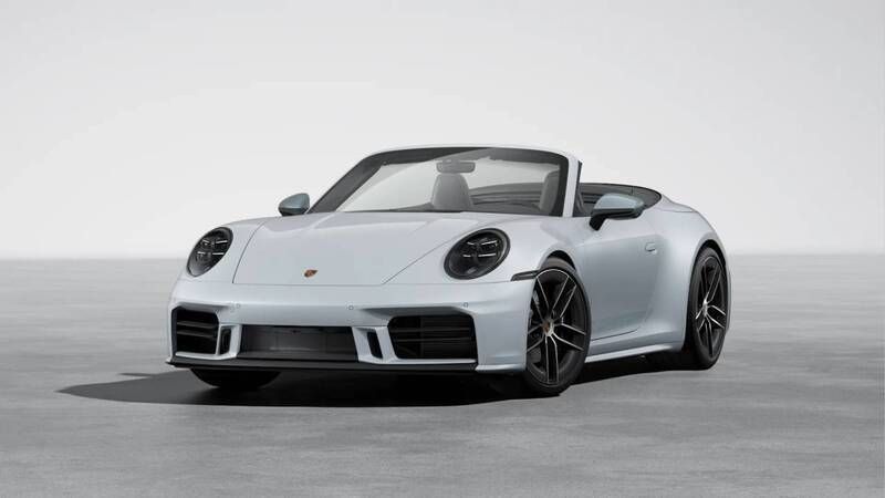 Eisgraumetallic Neu 2025 Porsche 911 Carrera T Cabrio | 184.350 € (Teuer) - Bild 1/4