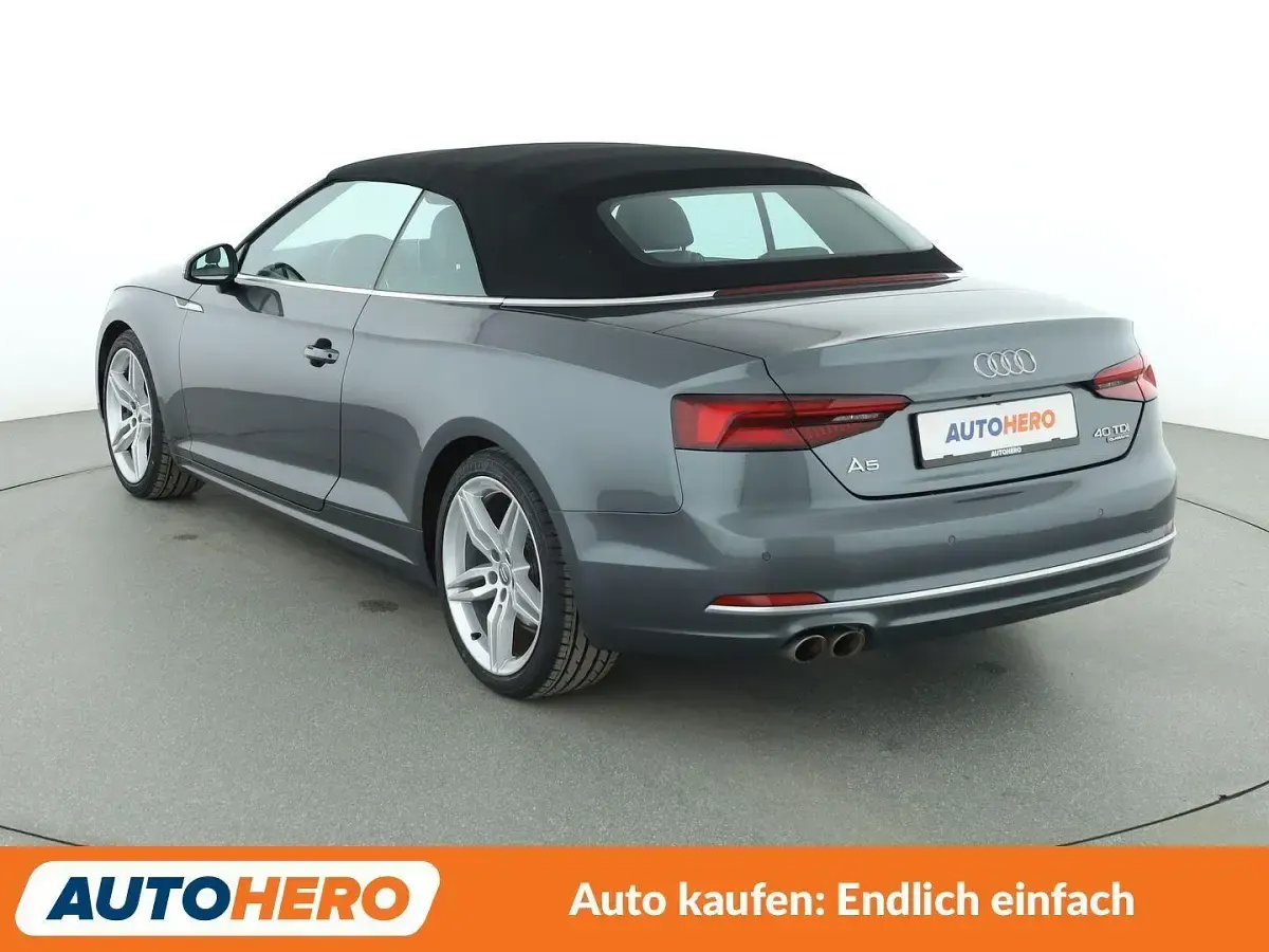 Gebraucht Audi A5 Cabriolet Sport 190 PS (139 kW) 2019 Daytonagrau Cabrio