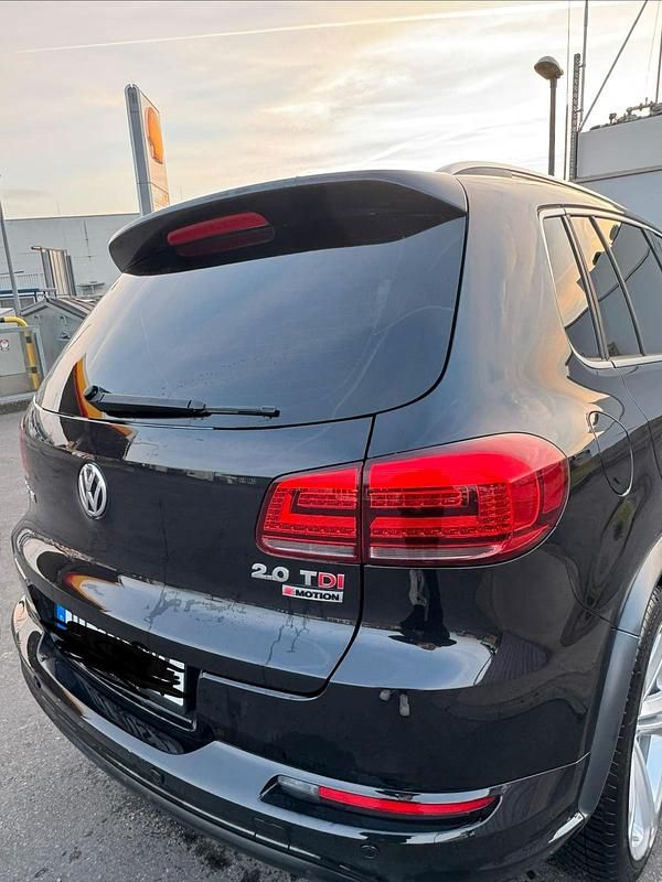 Gebraucht VW Tiguan R-line 184 PS (135 kW) 2016 Schwarz SUV