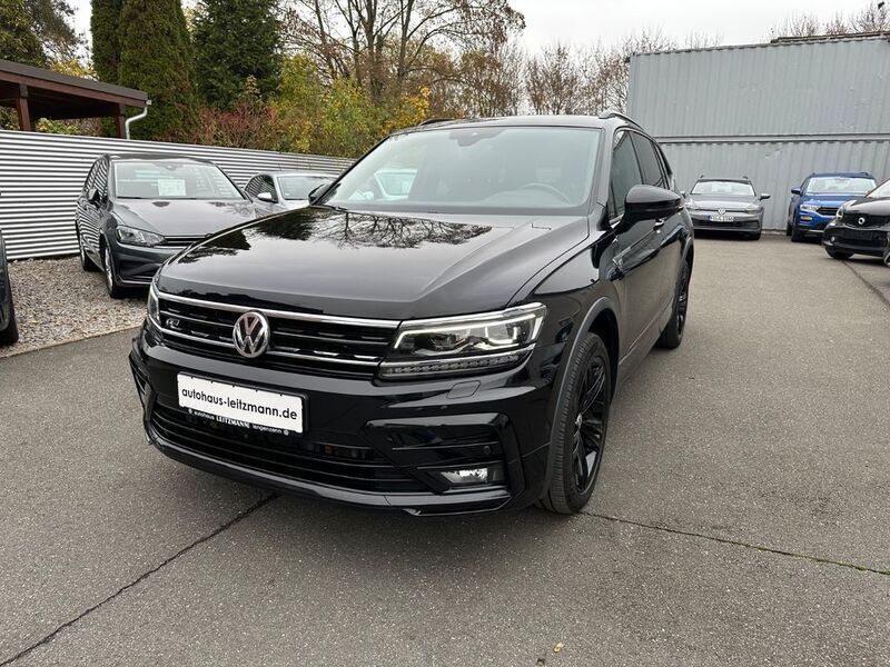 Schwarz Gebraucht 2020 VW Tiguan Allspace Highline SUV | 32.990 € (Teuer) - Bild 1/4