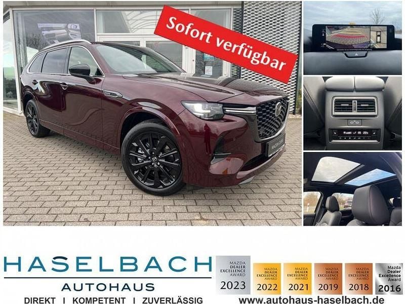 Rot Gebraucht 2025 Mazda CX-80 Homura-Line SUV | 56.975 € (Guter Preis) - Bild 1/4