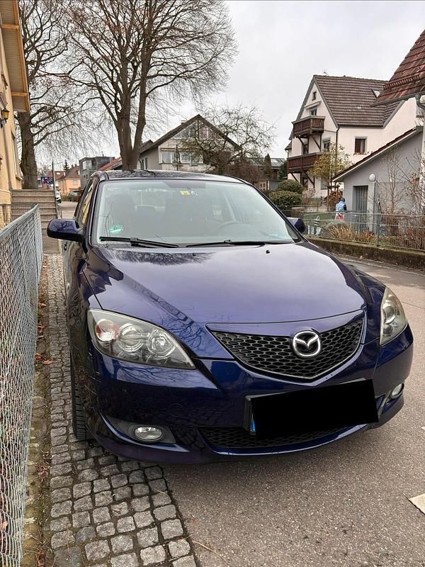 Gebraucht Mazda 3 Inclusive 105 PS (77 kW) 2003 Blau Kleinwagen