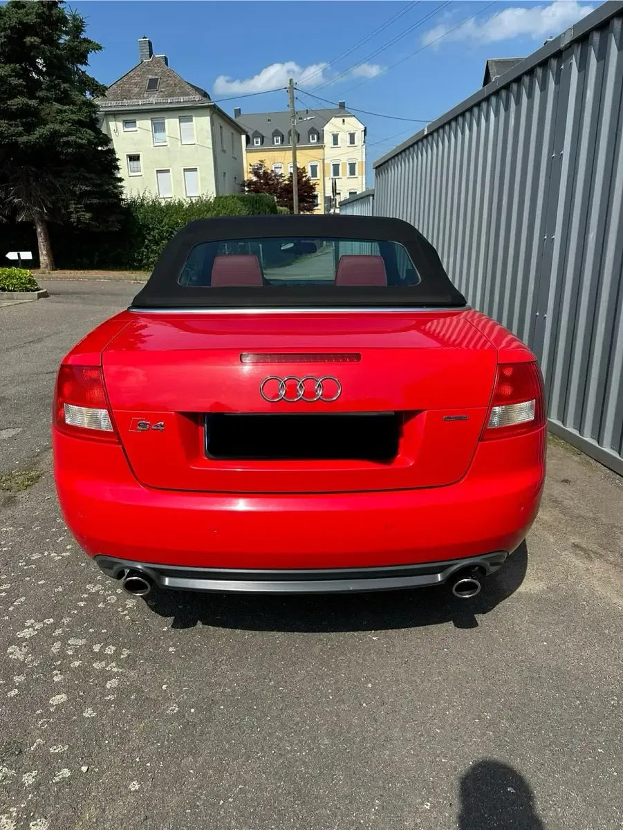 Gebraucht Audi S4 Cabriolet Exclusive 344 PS (253 kW) 2003 Rot Cabrio