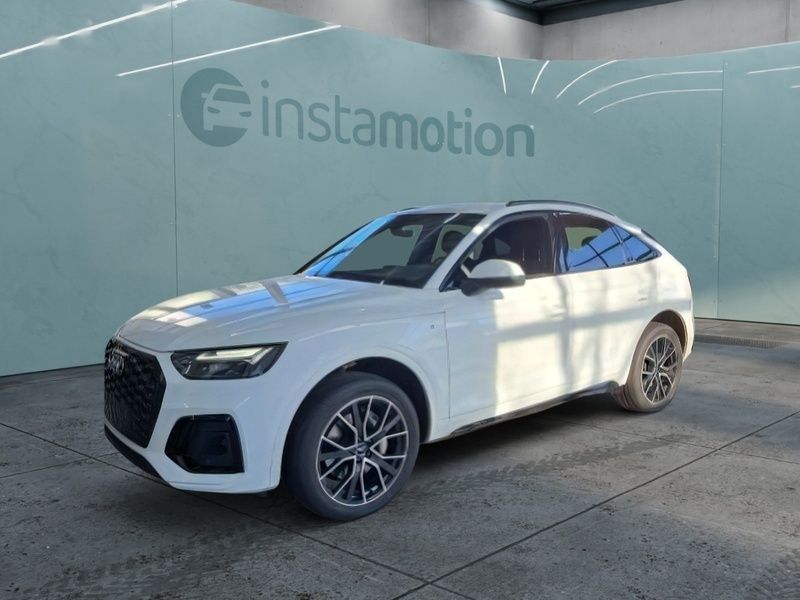 Weiß Gebraucht 2021 Audi Q5 Sportback Sport SUV | 43.260 € (Teuer) - Bild 1/2