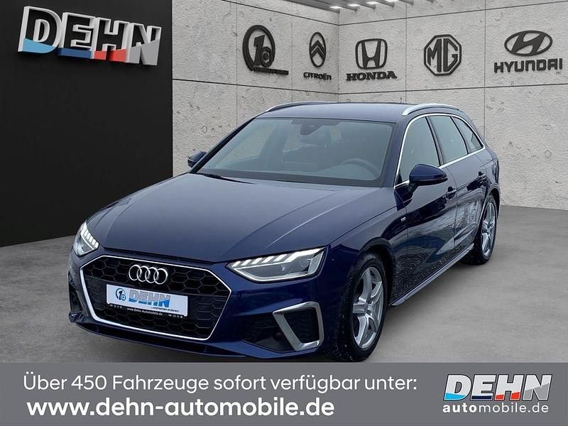 Gebraucht Audi A4 S-Line 204 PS (150 kW) 2021 Blau Kombi