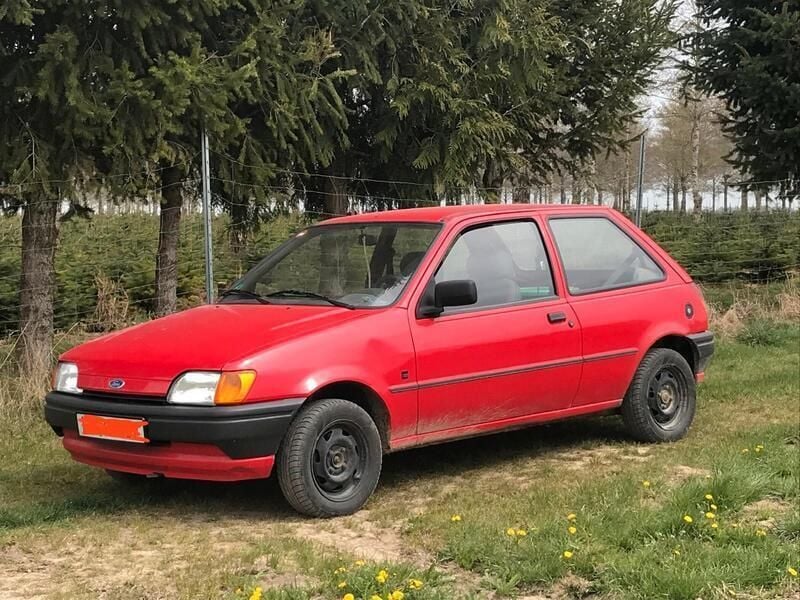 Rot Gebraucht 1991 Ford Fiesta Kleinwagen | 1.999 € - Bild 1/4