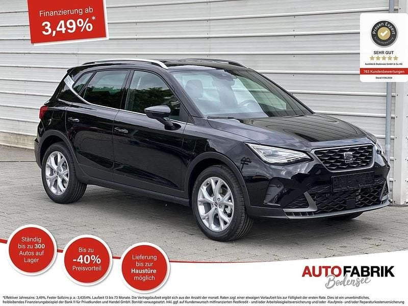 Neu Seat Arona FR 116 PS (85 kW) 2025 Midnight schwarz metallic SUV