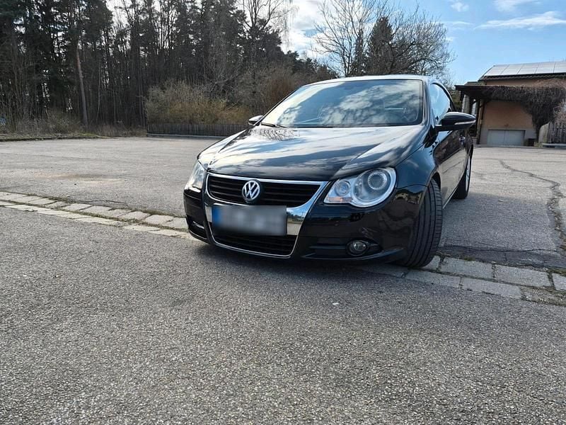 Gebraucht VW Eos 140 PS (102 kW) 2008 Schwarz Cabrio