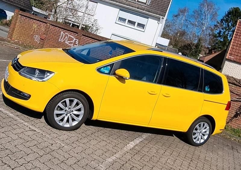 Gebraucht VW Sharan 2012 Gelb Van / Kleinbus