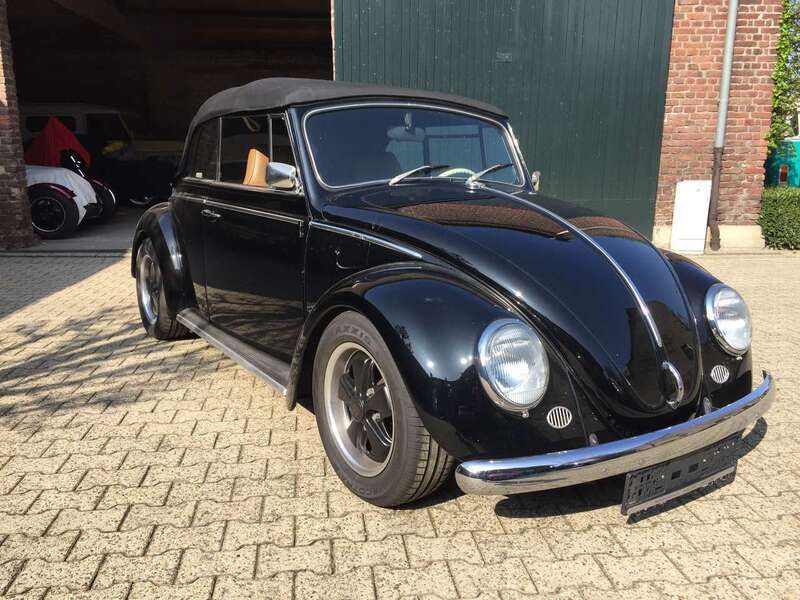 Schwarz Gebraucht 1968 VW Käfer Cabrio | 24.800 € - Bild 1/4
