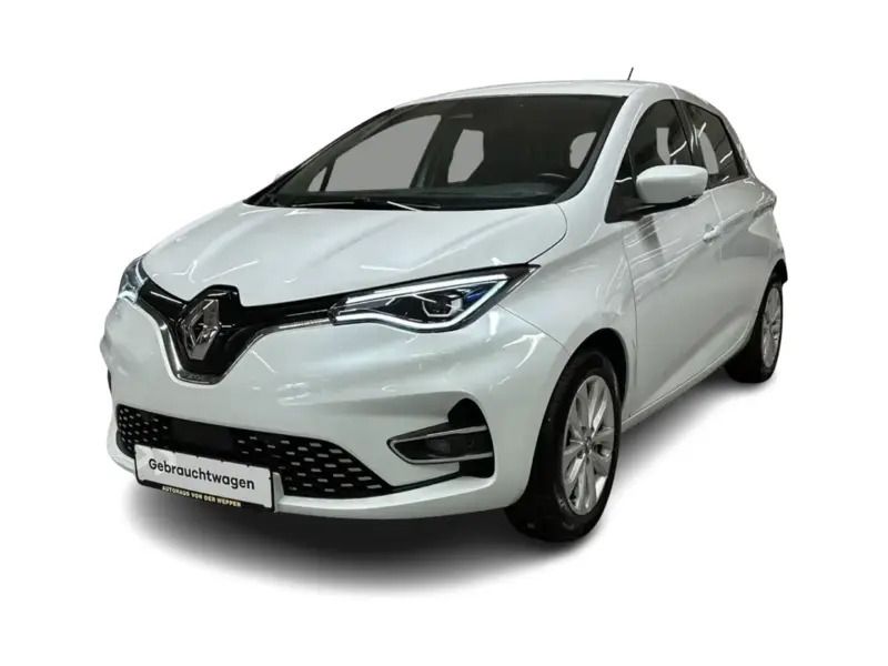 Weiß Gebraucht 2021 Renault Zoe Experience Kleinwagen | 15.899 € (Etwas zu teuer) - Bild 1/4