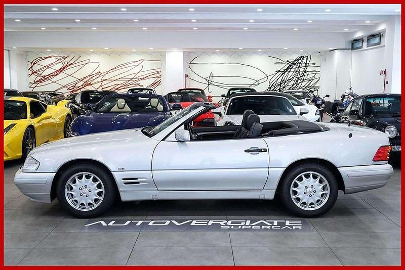 Gebraucht Mercedes SL320 231 PS (169 kW) 1998 Silber Cabrio