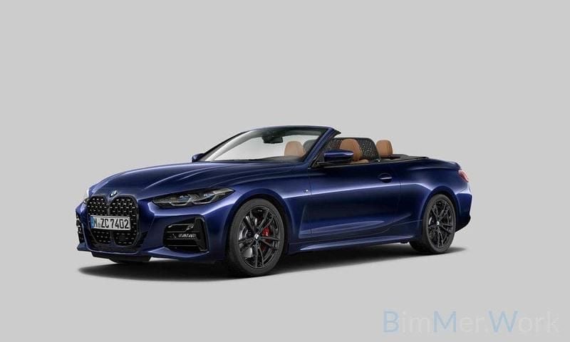 Blau Gebraucht 2022 BMW 430 Cabriolet M Sport Cabrio | 44.999 € (Fairer Preis) - Bild 1/2