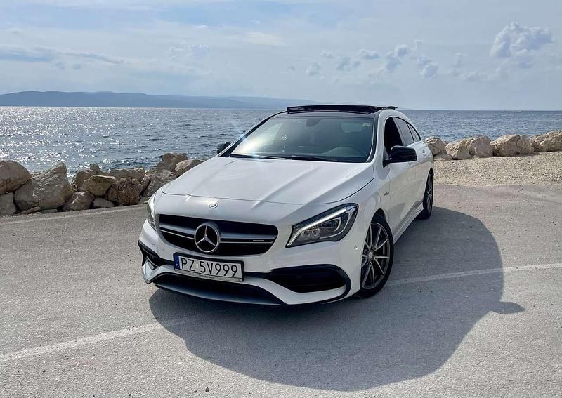 Gebraucht 2018 Mercedes CLA45 AMG Shooting Brake AMG Kombi | 29.800 € (Guter Preis) - Bild 1/4
