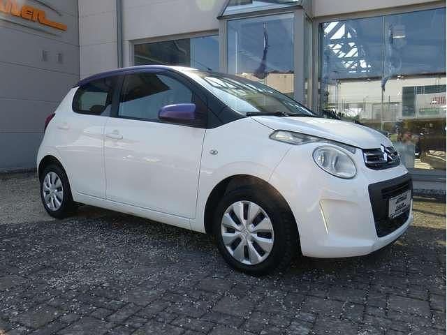 Gebraucht Citroën C1 Feel 69 PS (50 kW) 2015 Lipizanweiss /zweis Kleinwagen