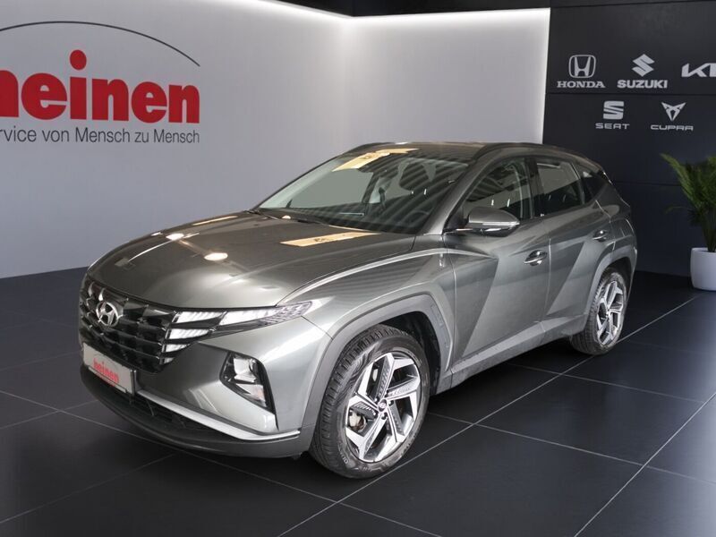 Grau Gebraucht 2022 Hyundai Tucson SUV | 25.499 € (Superpreis) - Bild 1/2