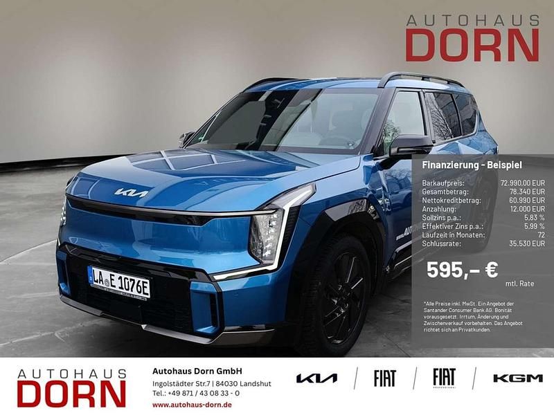 Blau Gebraucht 2025 Kia EV9 GT-Line SUV | 72.990 € (Fairer Preis) - Bild 1/4