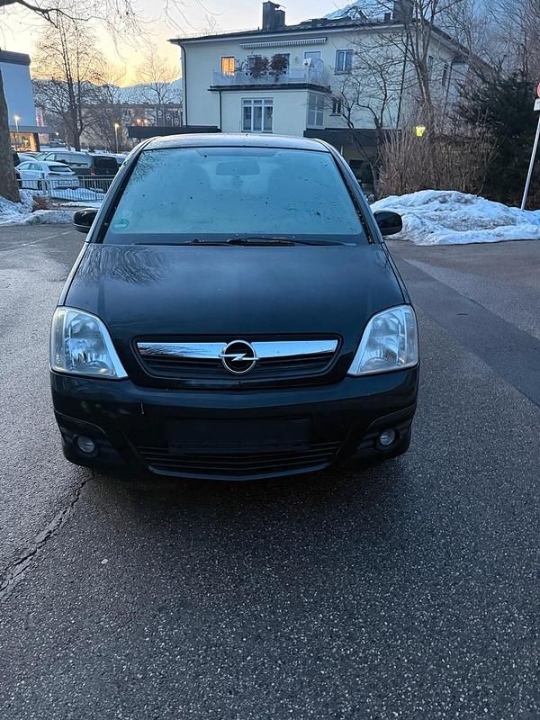 Schwarz Gebraucht 2007 Opel Meriva Van / Kleinbus | 2.500 € (Fairer Preis) - Bild 1/4