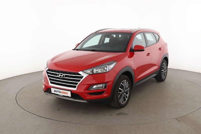 Rot Gebraucht 2020 Hyundai Tucson Advantage SUV | 18.280 € (Superpreis) - Bild 1/4