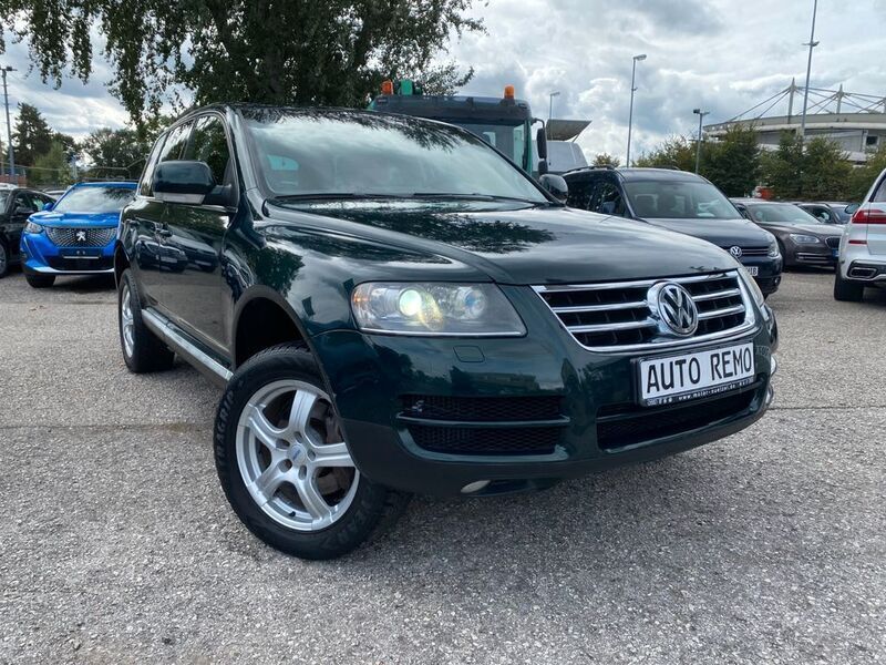 Grün Gebraucht 2005 VW Touareg SUV | 3.999 € (Superpreis) - Bild 1/4