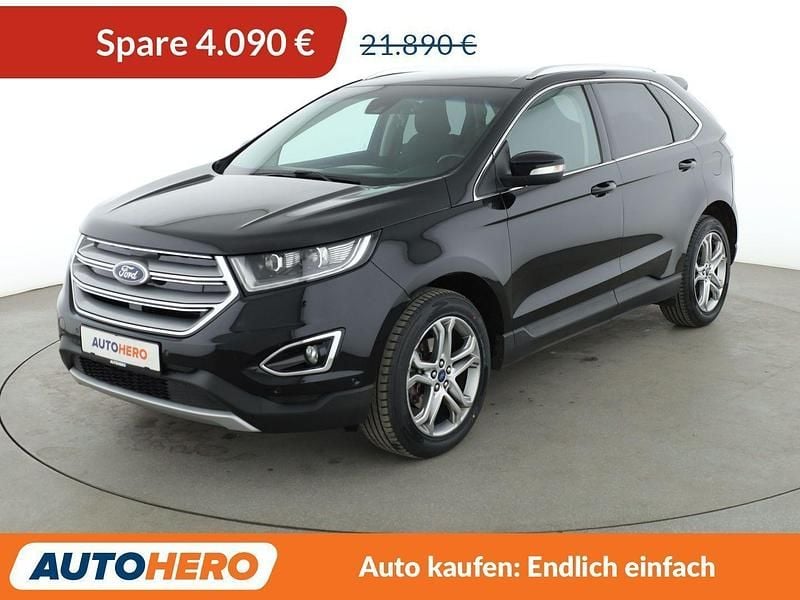 Gebraucht Ford Edge Titanium 209 PS (153 kW) 2017 Schwarz SUV