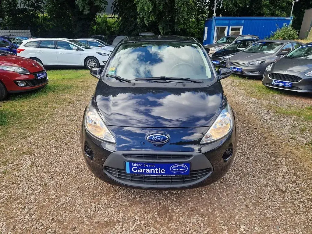 Gebraucht Ford Ka 69 PS (50 kW) 2012 Midnightschwarz metallic Kleinwagen