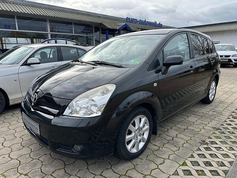 Black mica / ink Gebraucht 2005 Toyota Corolla Verso Executive Van / Kleinbus | 3.790 € (Fairer Preis) - Bild 1/4