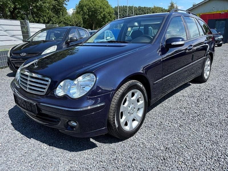 Blau Gebraucht 2007 Mercedes C180 Kombi | 4.999 € (Guter Preis) - Bild 1/4