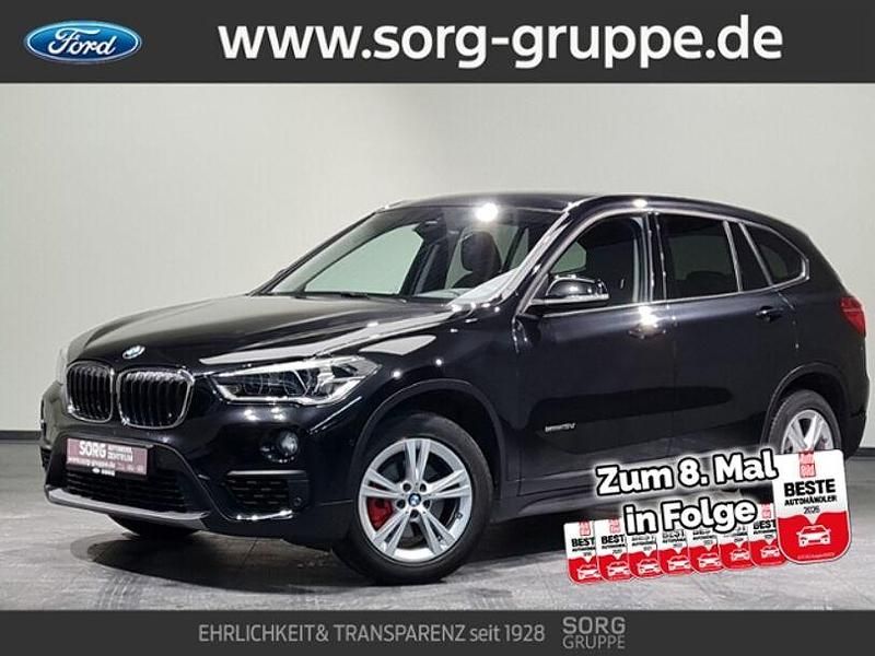 Gebraucht BMW X1 Advantage 150 PS (110 kW) 2016 Schwarz, black sapphire metallic SUV