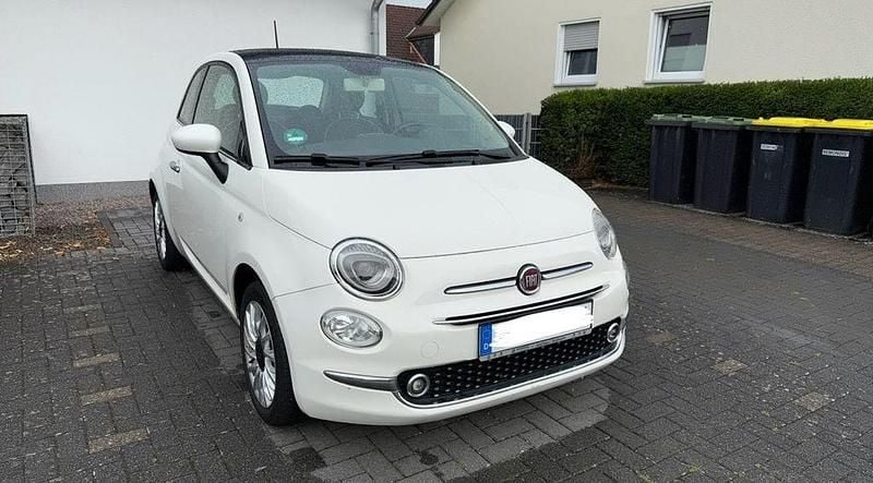 Weiß Gebraucht 2016 Fiat 500 Lounge Kleinwagen | 7.500 € (Fairer Preis) - Bild 1/4