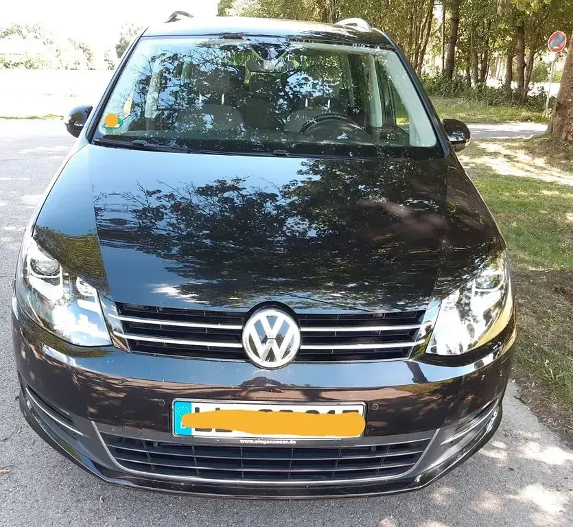 Gebraucht VW Sharan Highline 184 PS (135 kW) 2016 Schwarz Van / Kleinbus