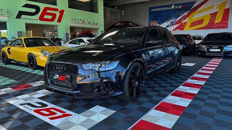 Phantomschwarz perleffekt Gebraucht 2014 Audi RS6 Sport Kombi | 41.999 € (Superpreis) - Bild 1/4