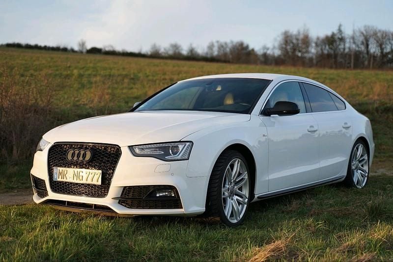 Gebraucht Audi A5 S-Line 245 PS (180 kW) 2015 Weiß Coupé