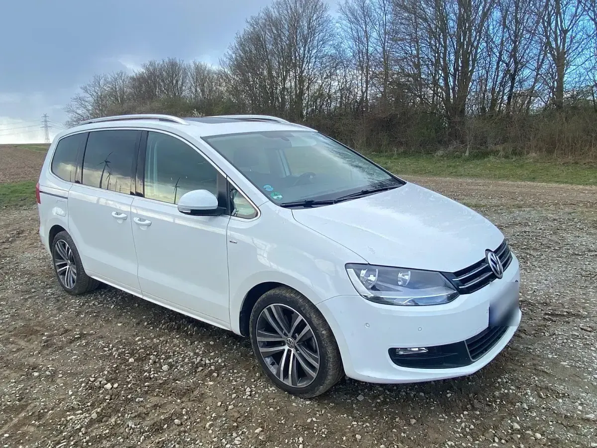 Brugt VW Sharan Cup 140 HK (102 kW) 2014 Hvid MPV