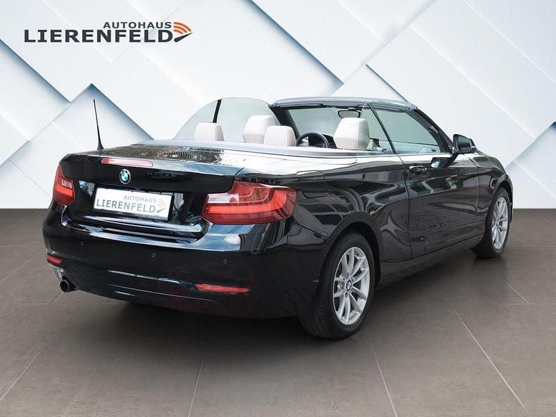 Gebraucht BMW 218 136 PS (100 kW) 2015 Schwarz ii Cabrio