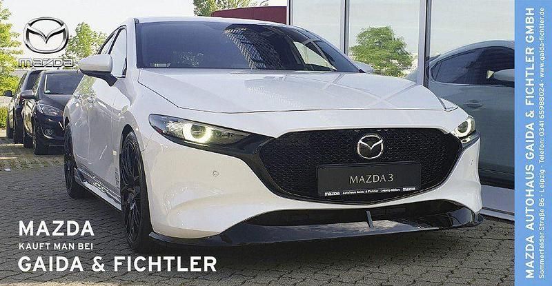 Weiss Gebraucht 2020 Mazda 3 Inclusive Limousine | 20.880 € (Etwas zu teuer) - Bild 1/4