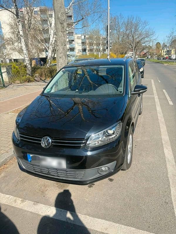 Gebraucht VW Touran 150 PS (110 kW) 2013 Schwarz Van / Kleinbus