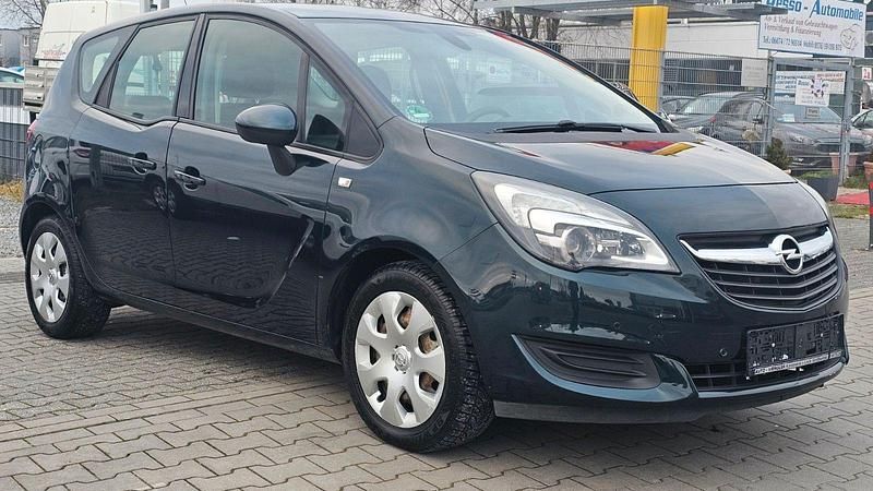 Gebraucht Opel Meriva Edition 140 PS (102 kW) 2014 Grün Van / Kleinbus
