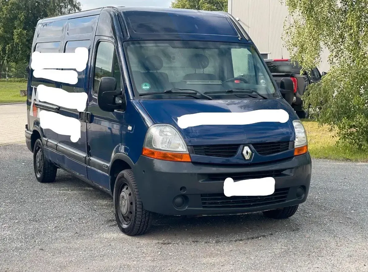 Gebraucht Renault Master 100 PS (73 kW) 2008 Blau Kombi