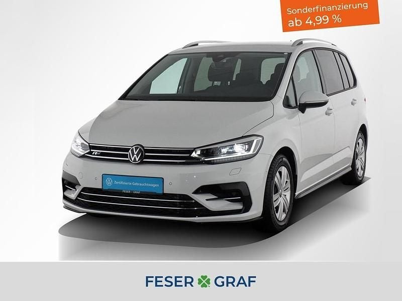 Weiß Gebraucht 2025 VW Touran R-line Van / Kleinbus | 33.940 € (Superpreis) - Bild 1/4