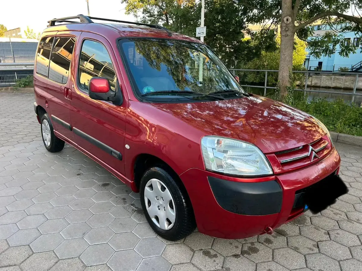 Gebraucht Citroën Berlingo 75 PS (55 kW) 2005 Rot Van / Kleinbus