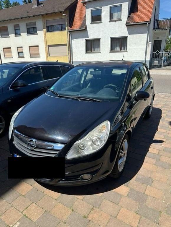 Schwarz Gebraucht 2009 Opel Corsa Limousine | 2.000 € (Guter Preis) - Bild 1/4