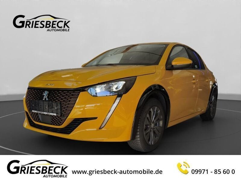 Gelb Gebraucht 2021 Peugeot e-208 Allure Kleinwagen | 14.990 € (Fairer Preis) - Bild 1/4