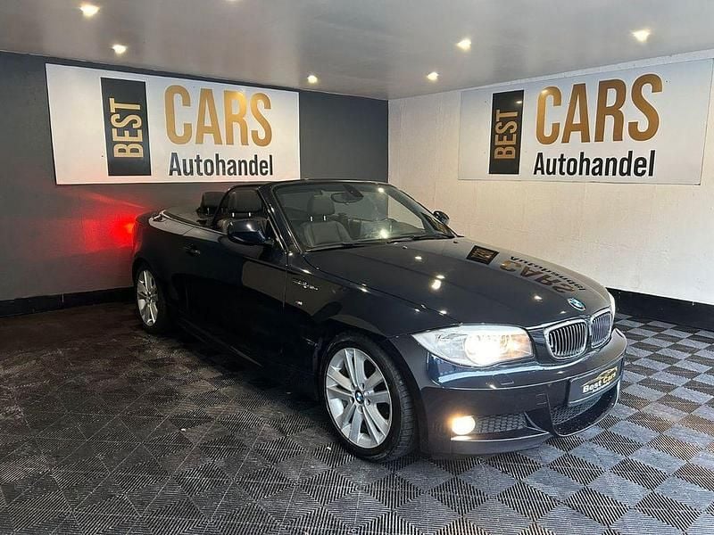 Schwarz Gebraucht 2013 BMW 120 Cabriolet M Sport Cabrio | 12.900 € - Bild 1/4