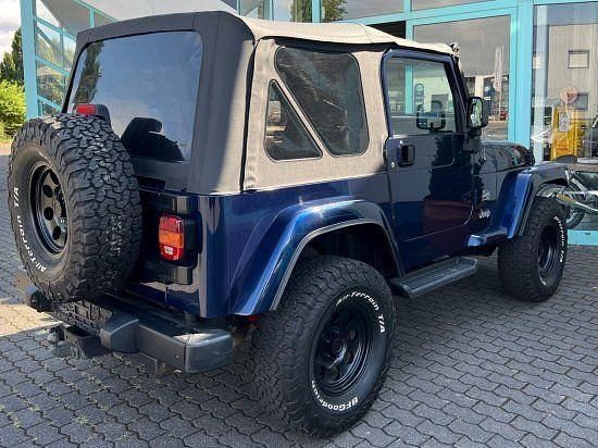 Gebraucht Jeep Wrangler Sahara 177 PS (130 kW) 2006 Blau (metallic) SUV