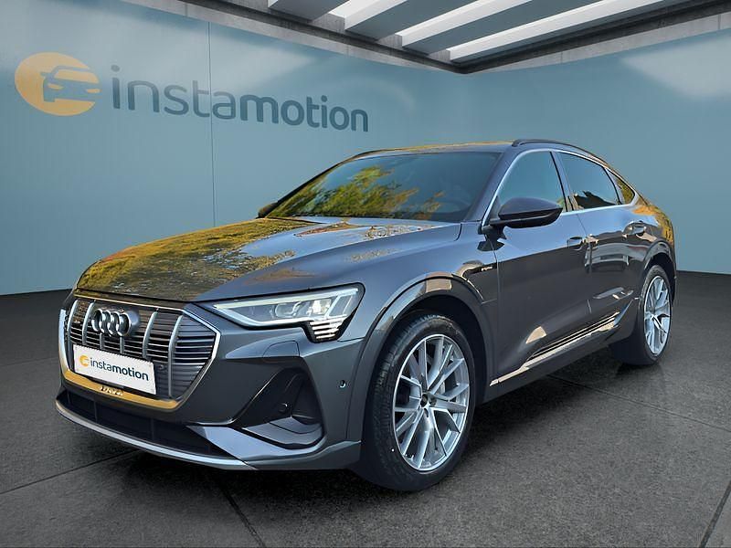 Grau Gebraucht 2022 Audi e-tron Sportback SUV | 41.349 € (Etwas zu teuer) - Bild 1/4